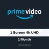 Amazon Prime Subscription 1 Screen 1 Month