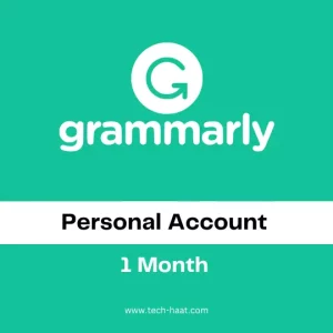 Grammarly Premium Subscription Personal Account 1 Month