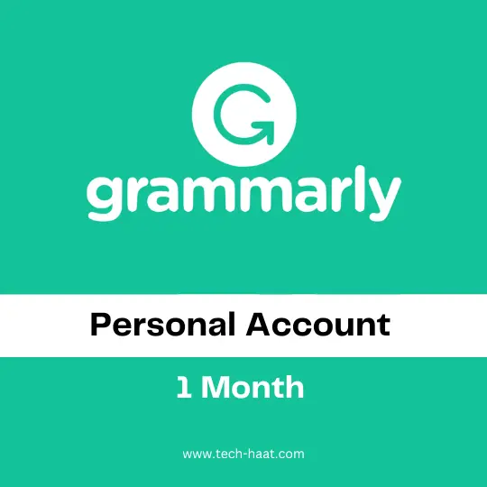Grammarly Premium Subscription Personal Account 1 Month