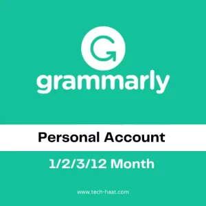 Grammarly Premium Subscription Personal Account