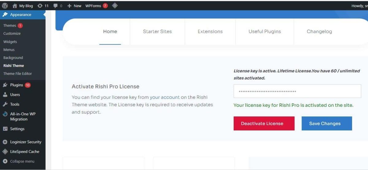 Rishi Theme Agency Pack Lifetime