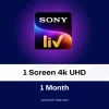 Sony Liv 1 Screen 4K – 1 Month