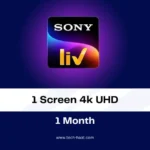 Sony Liv 1 Screen 4K – 1 Month