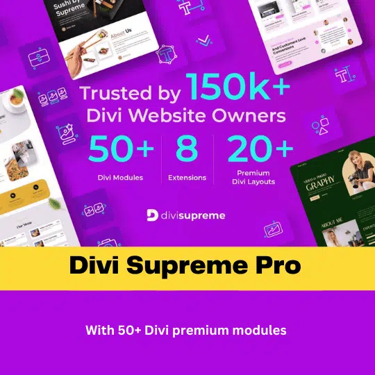 Divi Supreme Pro