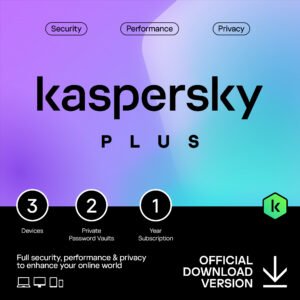 Kaspersky Plus 3 User 1 Year License Price in Bangladesh – Tech Haat Official