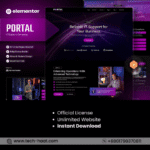 Portal - IT Company Elementor Template Kit