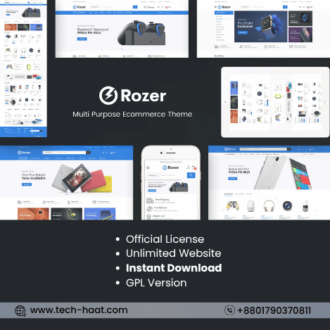 Rozer - Digital eCommerce WordPress Theme