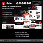 Malen - Car Service & Repair WordPress Theme
