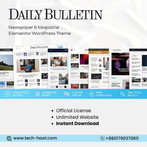 Daily Bulletin - Magazine & Newspaper Theme