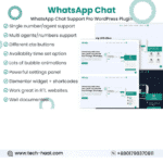 WhatsApp Chat Support Pro WordPress Plugin