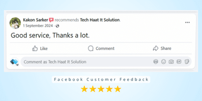 Reviews and Delivery Proof 1 Tech Haat Customer Review 5 Star