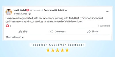 Reviews and Delivery Proof 9 Tech Haat Customer Review 5 Star