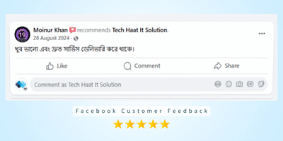 Reviews and Delivery Proof 3 Tech Haat Customer Review 5 Star