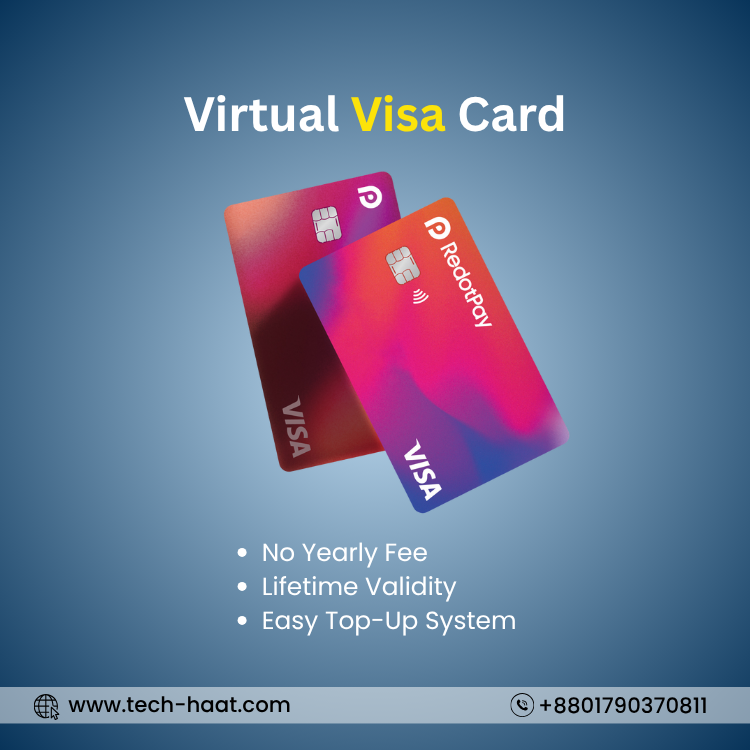 Buy RedotPay Virtual Card – Smart Global Payment Solution in Bangladesh
