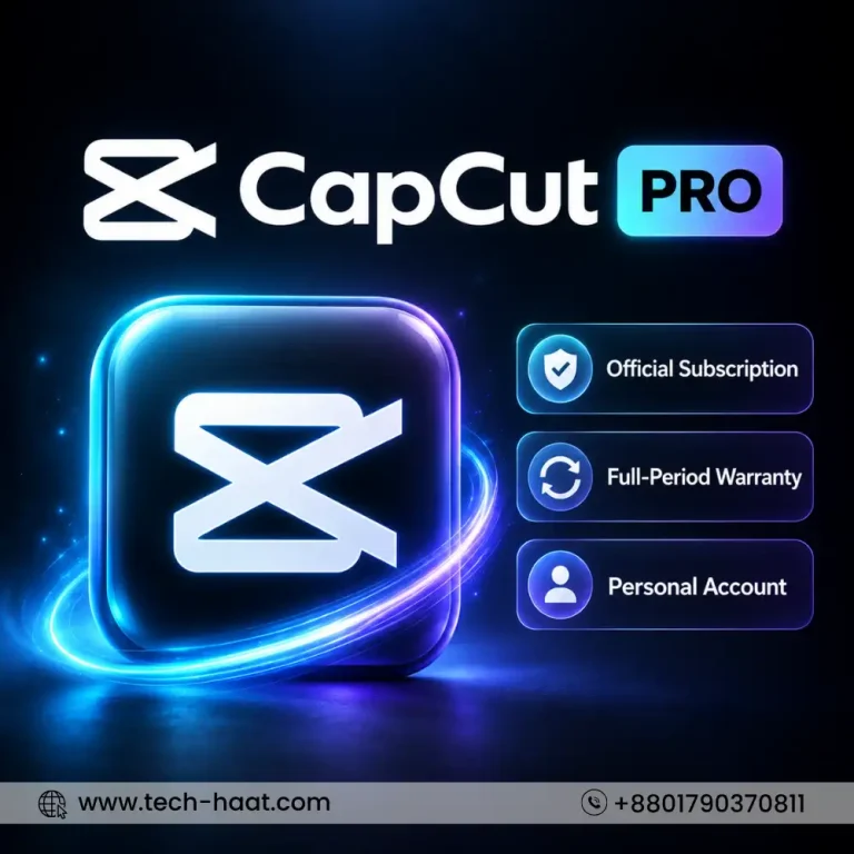 CapCut Pro Subscription Bangladesh Personal Account