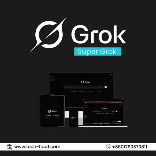 Grok Ai Subscription Price in Bangladesh - Super Grok Ai Subscription in BD, Perplexity, Chatgpt, Gamma ai, Gemini ai pro, Subscription BD