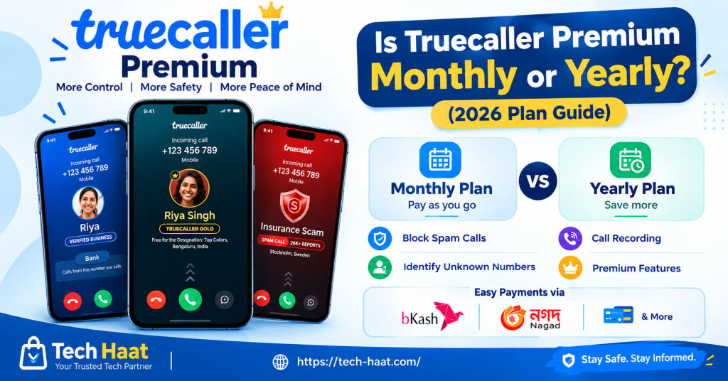 Truecaller Premium monthly or yearly