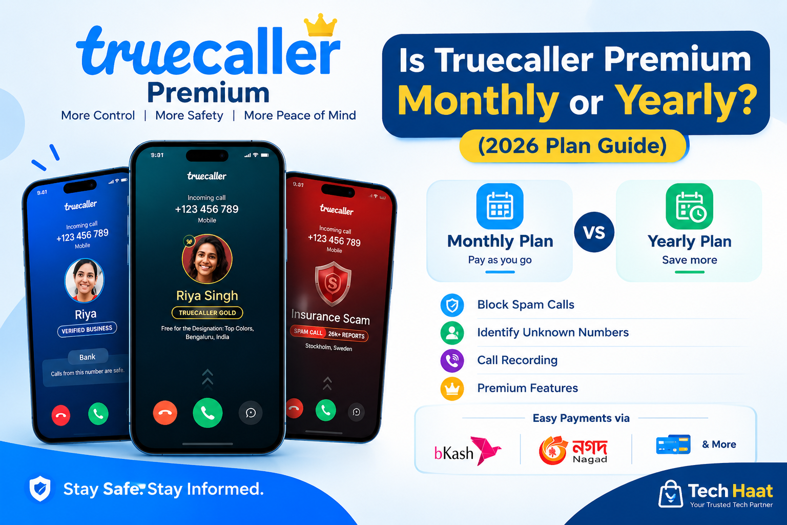 Is Truecaller Premium Available Monthly or Yearly? Truecaller Premium monthly or yearly